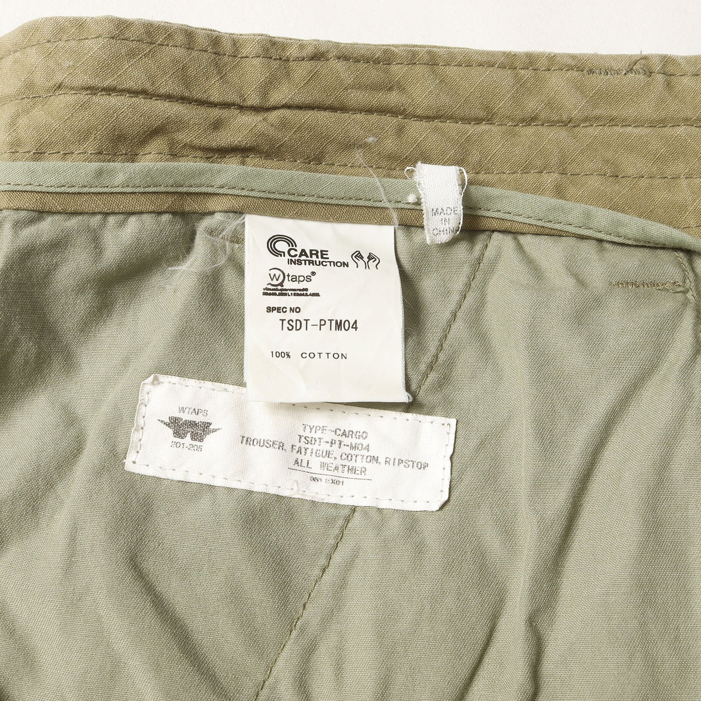 00s リップストップ ミリタリー カーゴパンツ(CARGO TROUSERS)