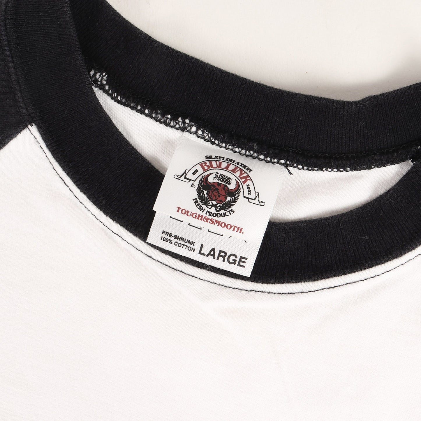 00s DESERT STORMロゴ 7分袖 ラグラン Tシャツ