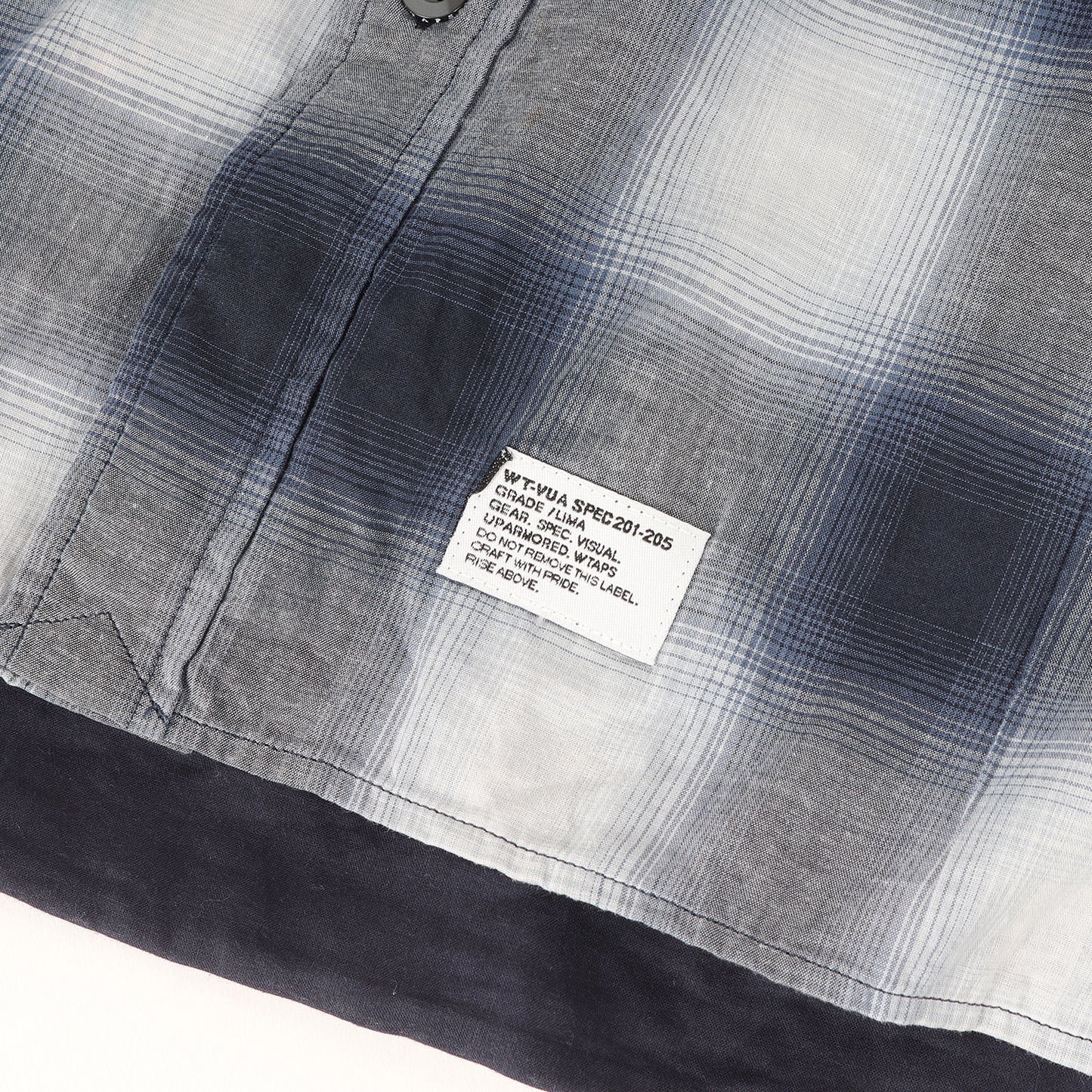 00s オンブレチェック ボタンダウン 半袖シャツ(LOOP S/S)