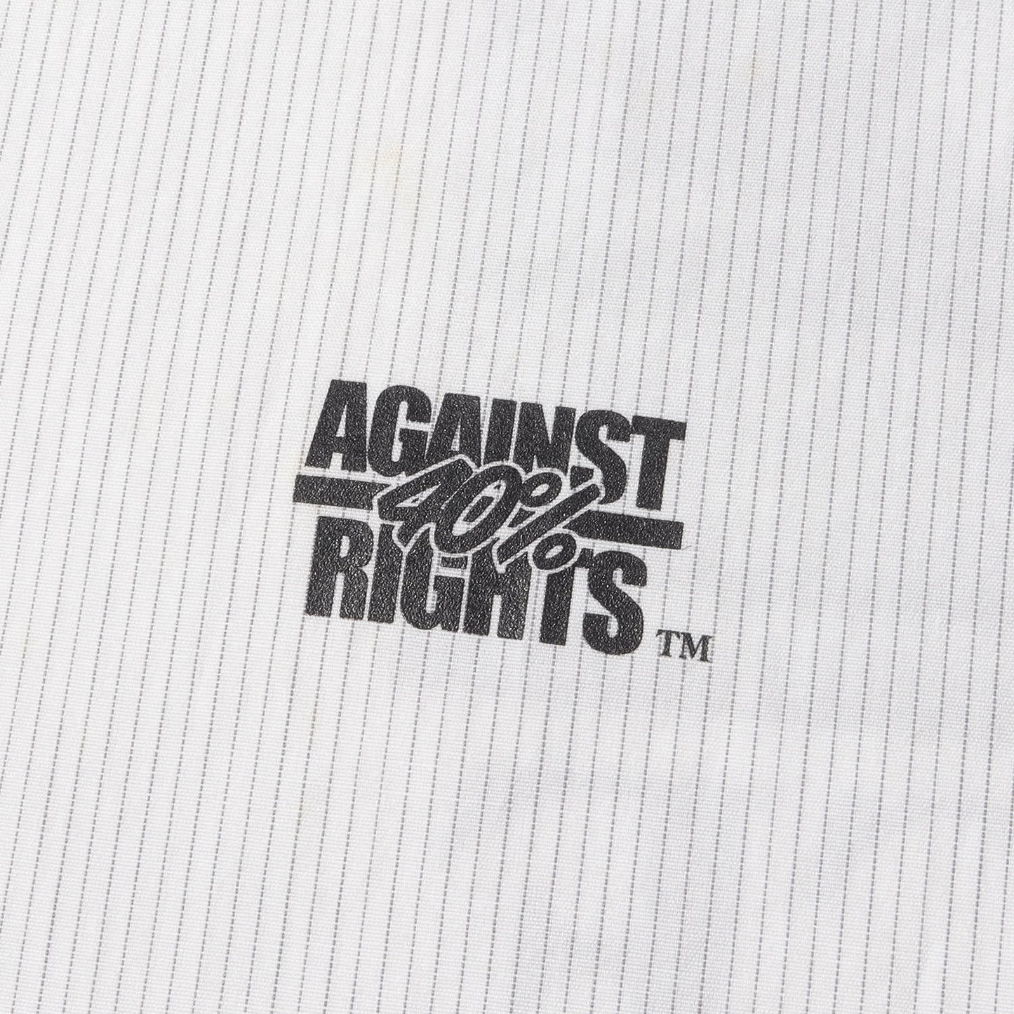 00s フォトプリント ストライプ コットンシャツ