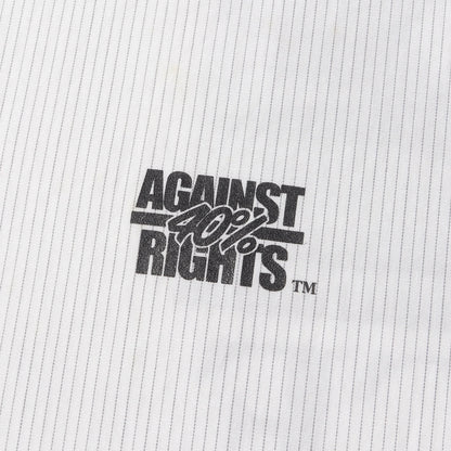 00s フォトプリント ストライプ コットンシャツ