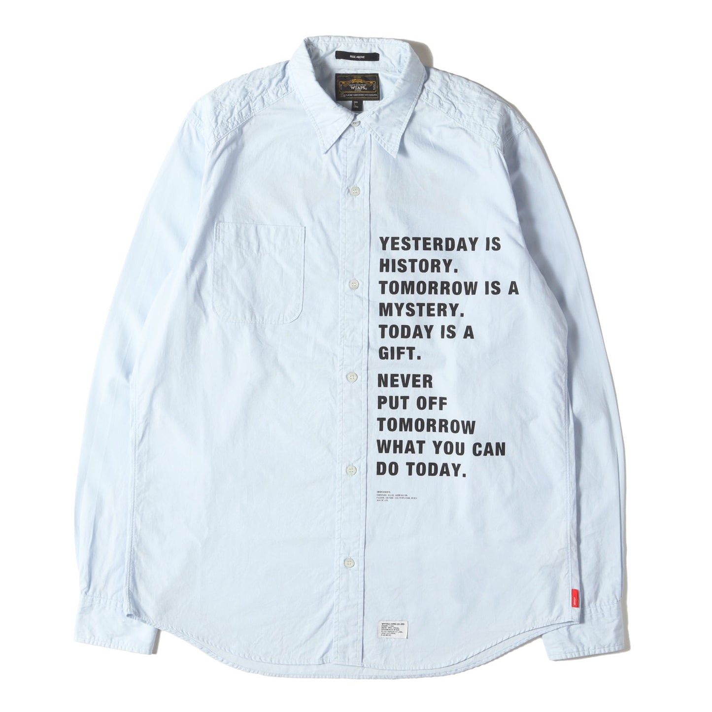 00s DESERT STORMロゴ コットン シャツ(FURRIES L/S)