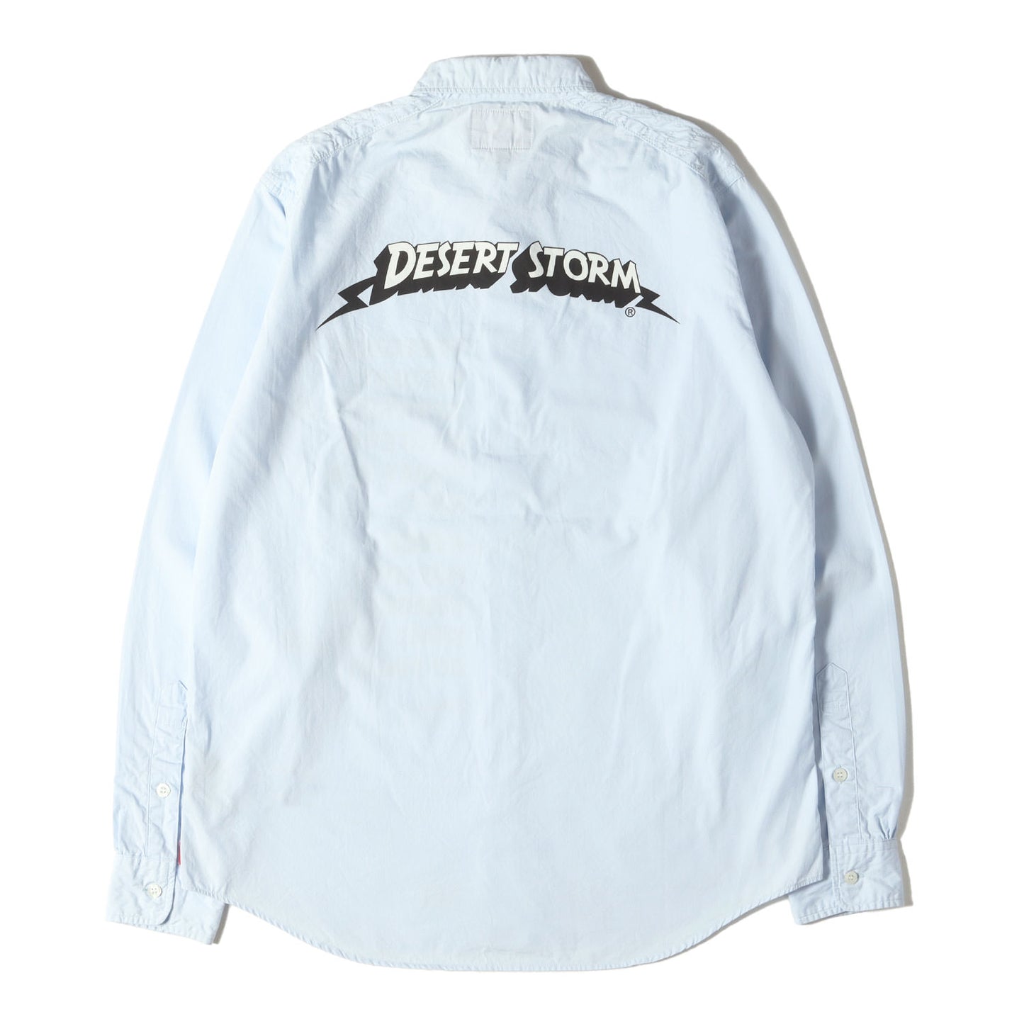 00s DESERT STORMロゴ コットン シャツ(FURRIES L/S)