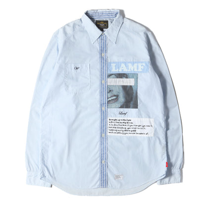 00s コラージュパッチ コットン シャツ(FURRIES L/S)