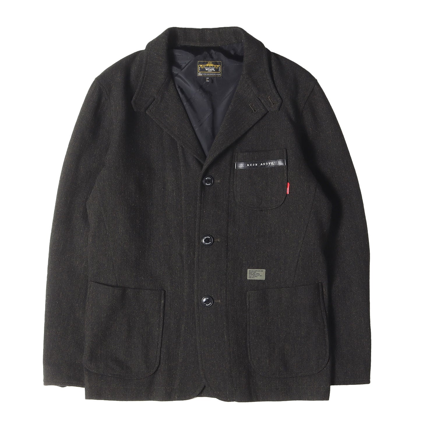 00s ツイード テーラードジャケット(McQUEEN / JACKET)