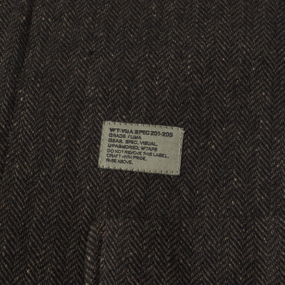 00s ツイード テーラードジャケット(McQUEEN / JACKET)