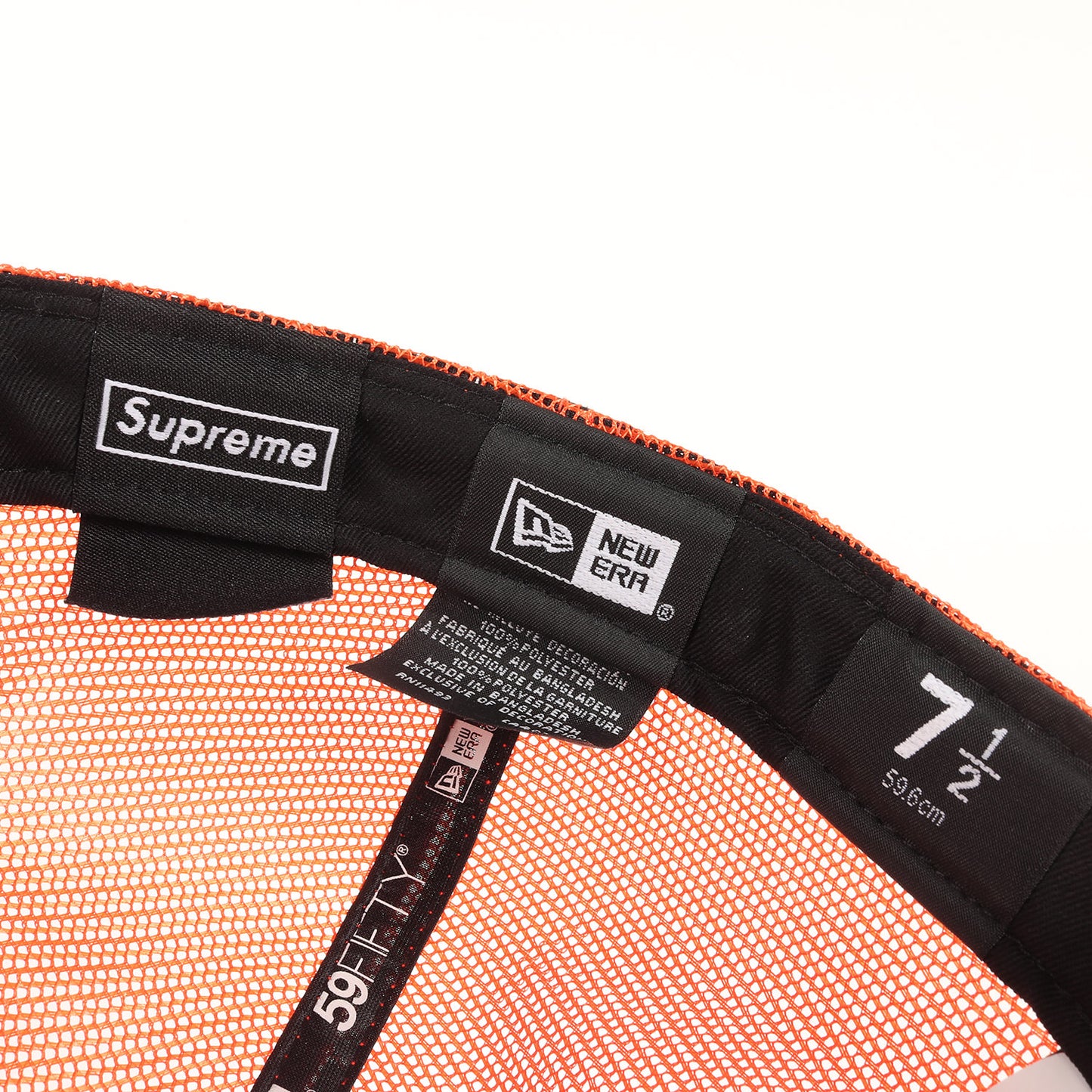 23SS ×NEW ERA BOXロゴ ベースボール メッシュキャップ(Box Logo Mesh Back New Era)