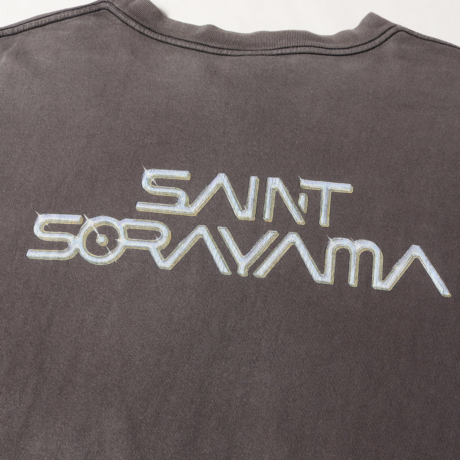 22SS ×空山基 ヴィンテージ加工 エアロスミス パロディー Tシャツ(SS
