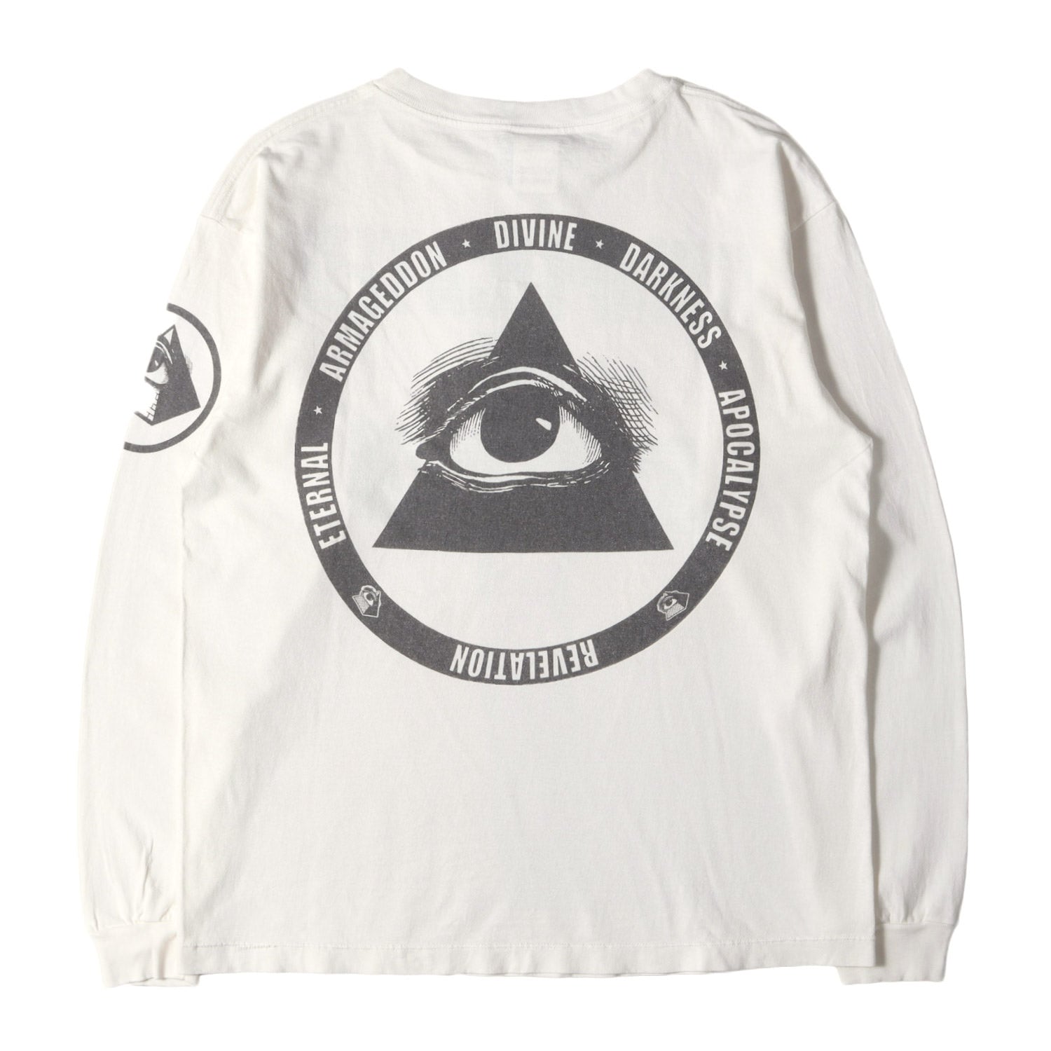 23AW ×河村康輔 ヴィンテージ加工 キリスト ロングスリーブT