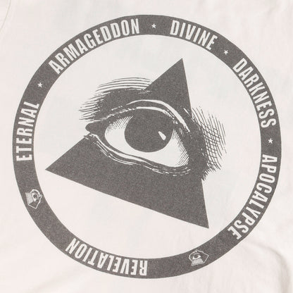 23AW ×河村康輔 ヴィンテージ加工 キリスト ロングスリーブTシャツ(KK LS TEE/COMPLICATED)