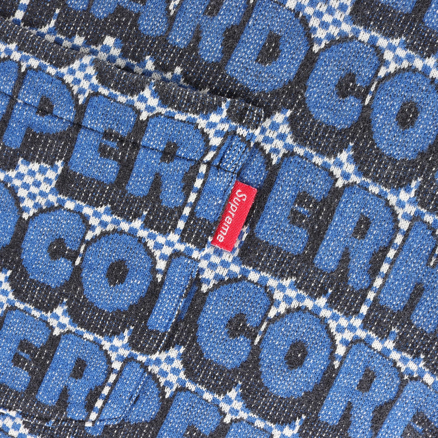 ジャガードロゴ柄 ロングスリーブ ポケット Tシャツ(Super Hardcore Jacquard L/S Top)