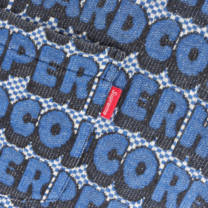 ジャガードロゴ柄 ロングスリーブ ポケット Tシャツ(Super Hardcore Jacquard L/S Top)