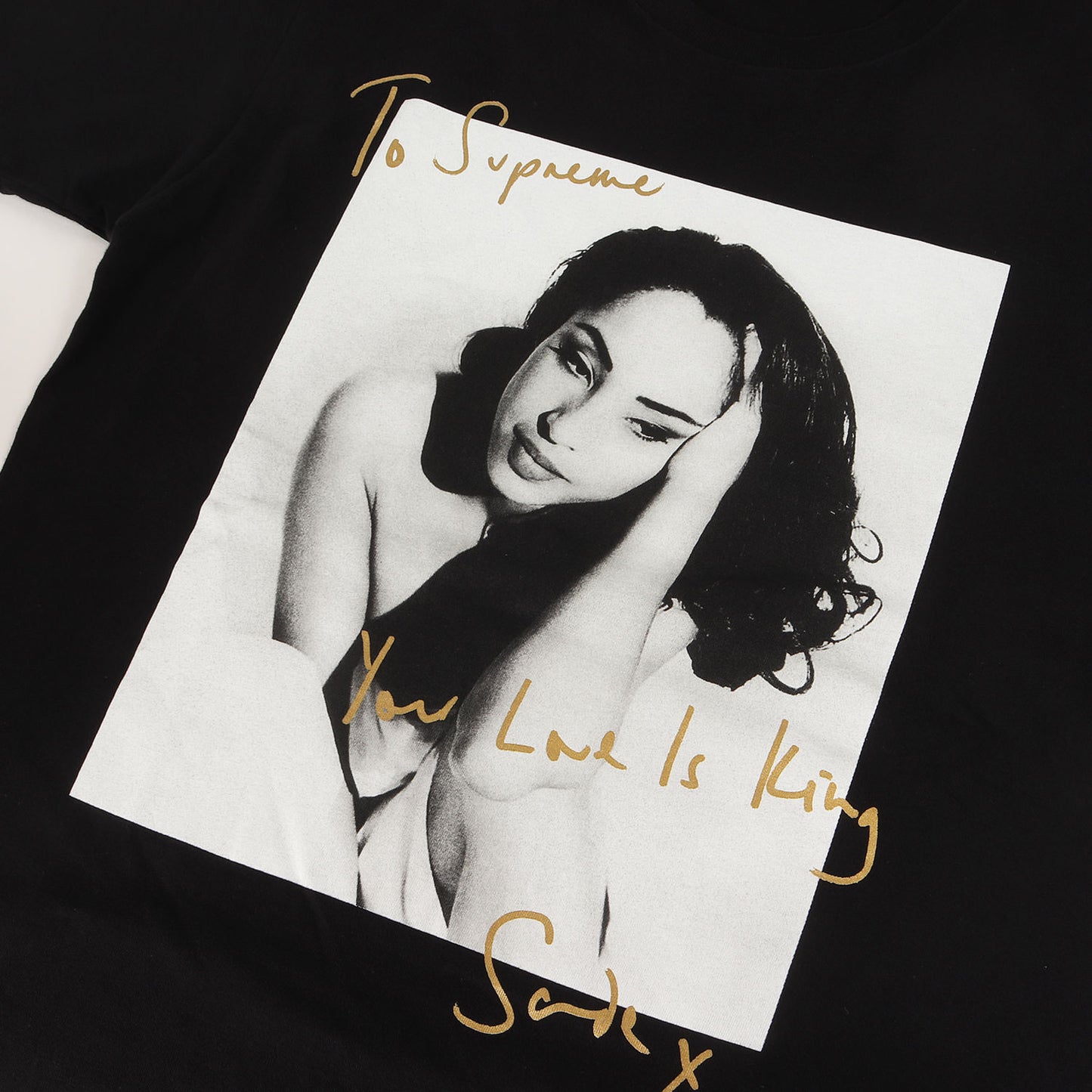 シャーデー・アデュ フォト Tシャツ(Sade Tee)