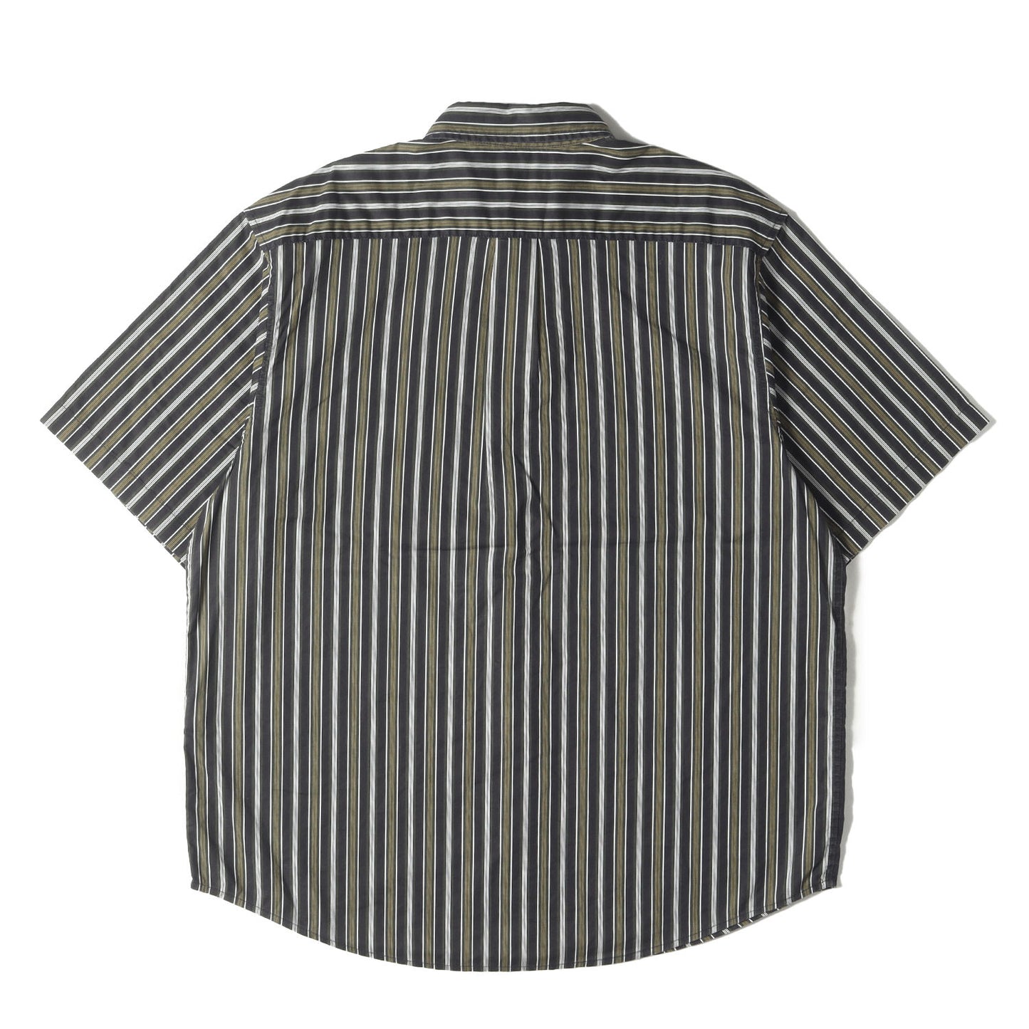 24SS マルチストライプ ルーズフィット 半袖シャツ(Loose Fit Multi Stripe S/S Shirt)