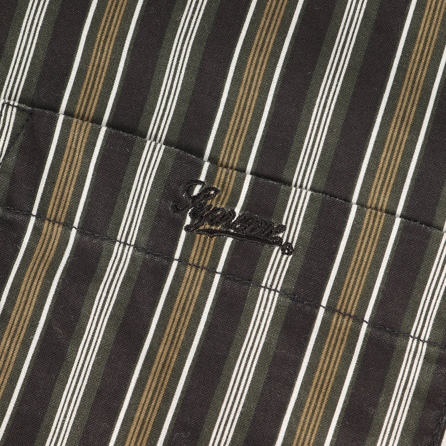 24SS マルチストライプ ルーズフィット 半袖シャツ(Loose Fit Multi Stripe S/S Shirt)