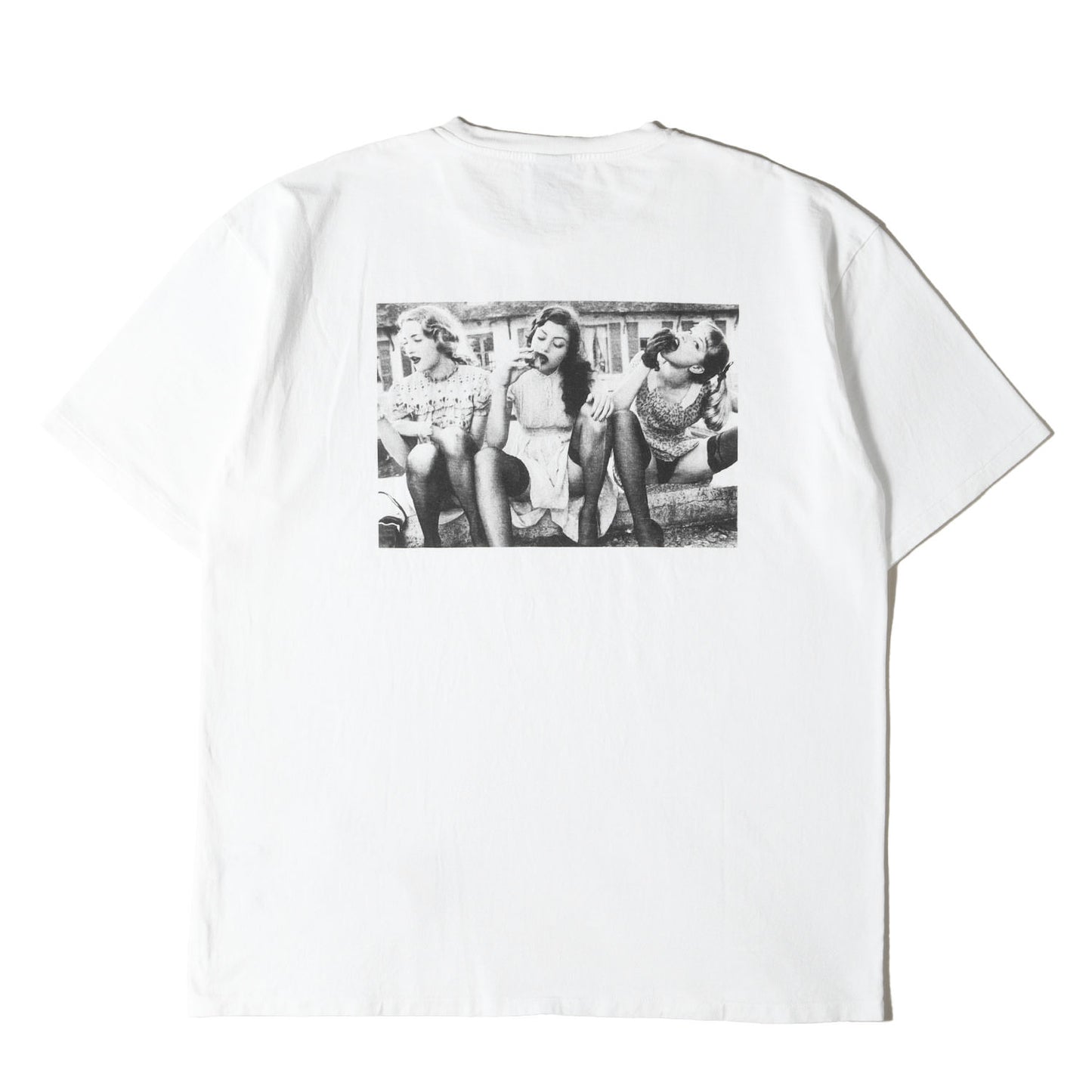 25SS ×Ellen von Unwerth Revenge フォトプリント ヘビー Tシャツ(WASHED HEAVY WEIGHT T-SHIRT)