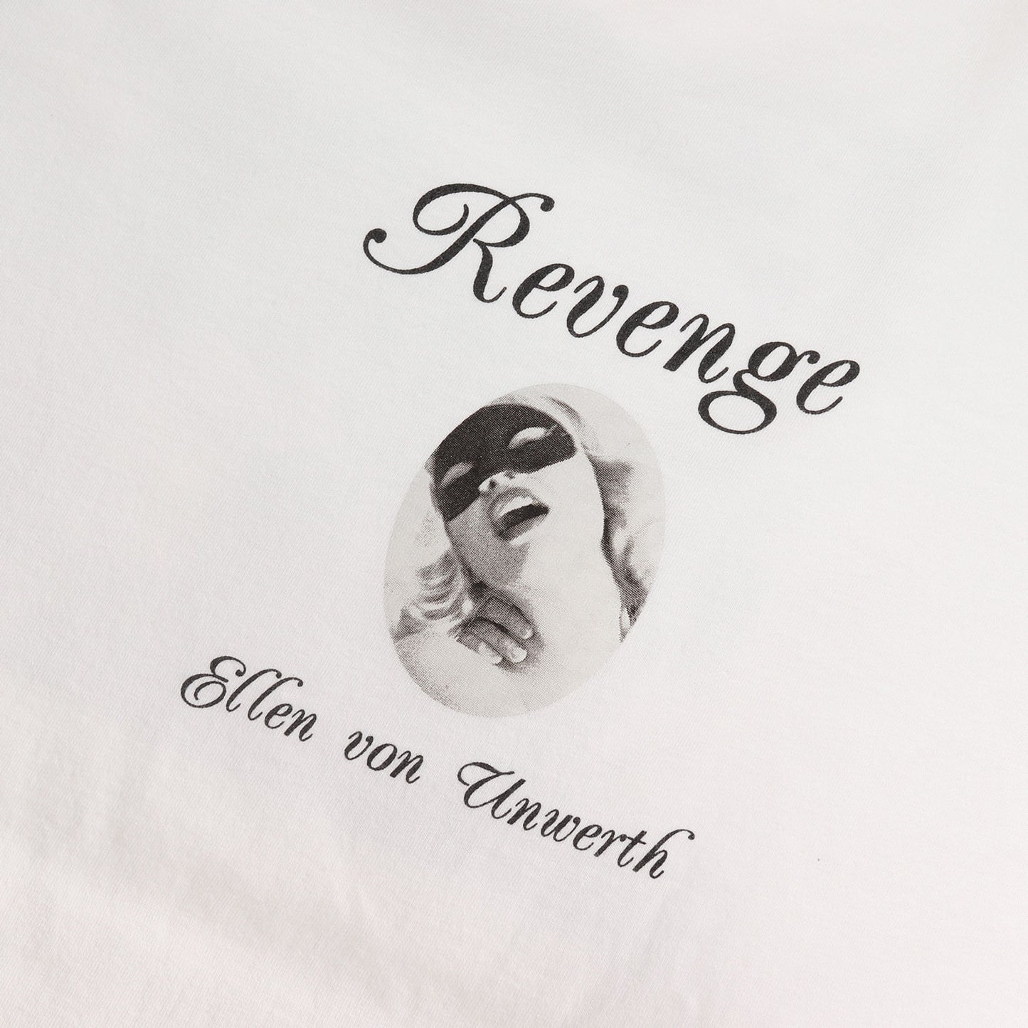 25SS ×Ellen von Unwerth Revenge フォトプリント ヘビー Tシャツ(WASHED HEAVY WEIGHT T-SHIRT)