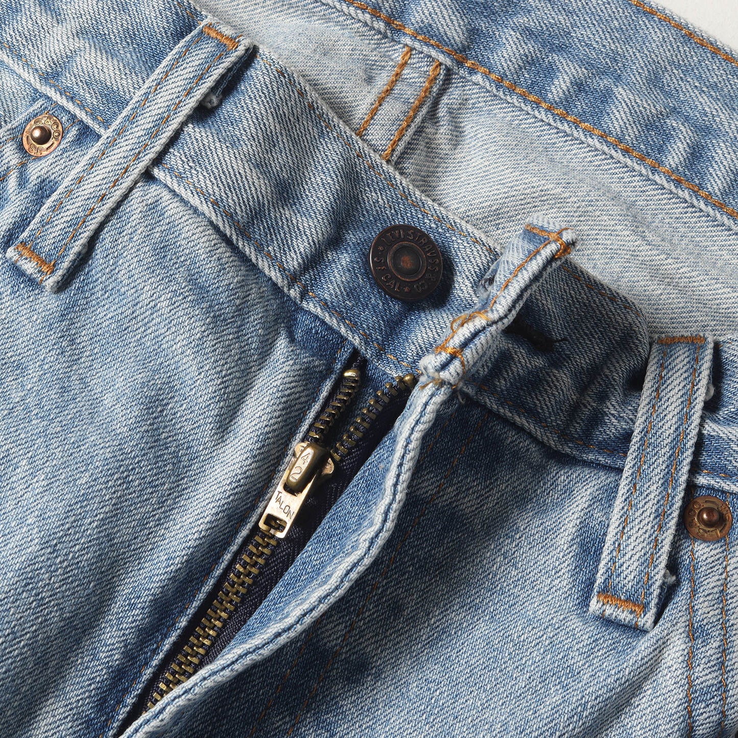 1967年復刻 505-0217 ヴィンテージ加工 デニムパンツ (日本製)