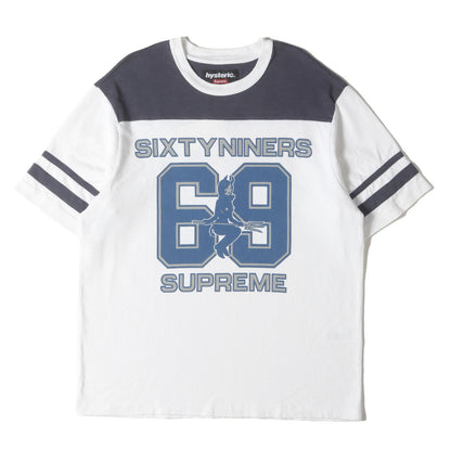 24AW ×HYSTERIC GLAMOUR フットボール ヘビー Tシャツ(69 Football Top)