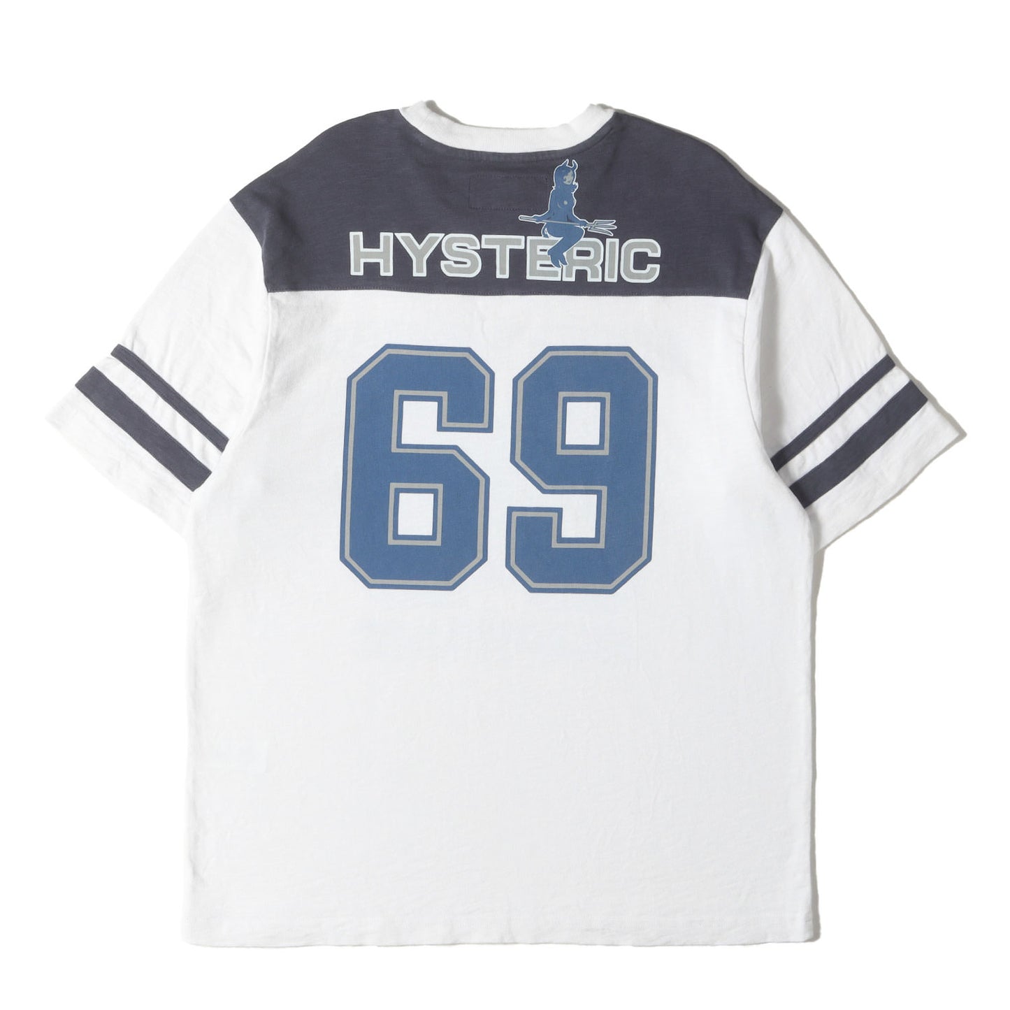 24AW ×HYSTERIC GLAMOUR フットボール ヘビー Tシャツ(69 Football Top)