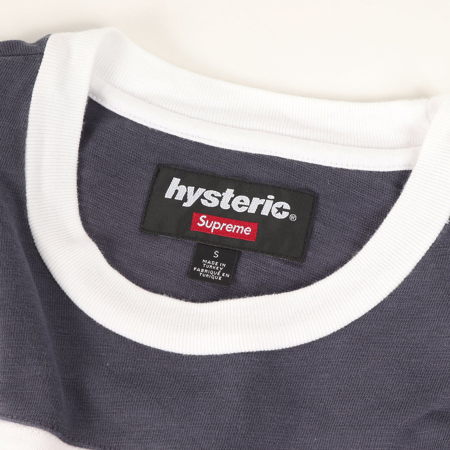 24AW ×HYSTERIC GLAMOUR フットボール ヘビー Tシャツ(69 Football Top)
