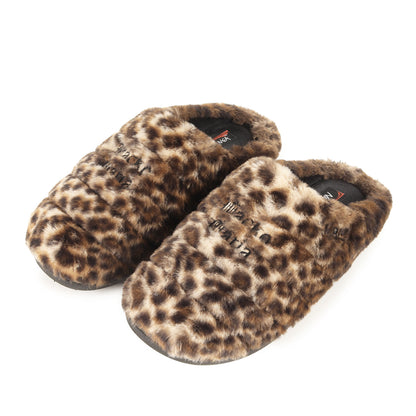 24AW ×NANGA ×SUBU レオパード フェイクファー ウインター サンダル(LEOPARD FUR AURORA WINTER SANDALS)