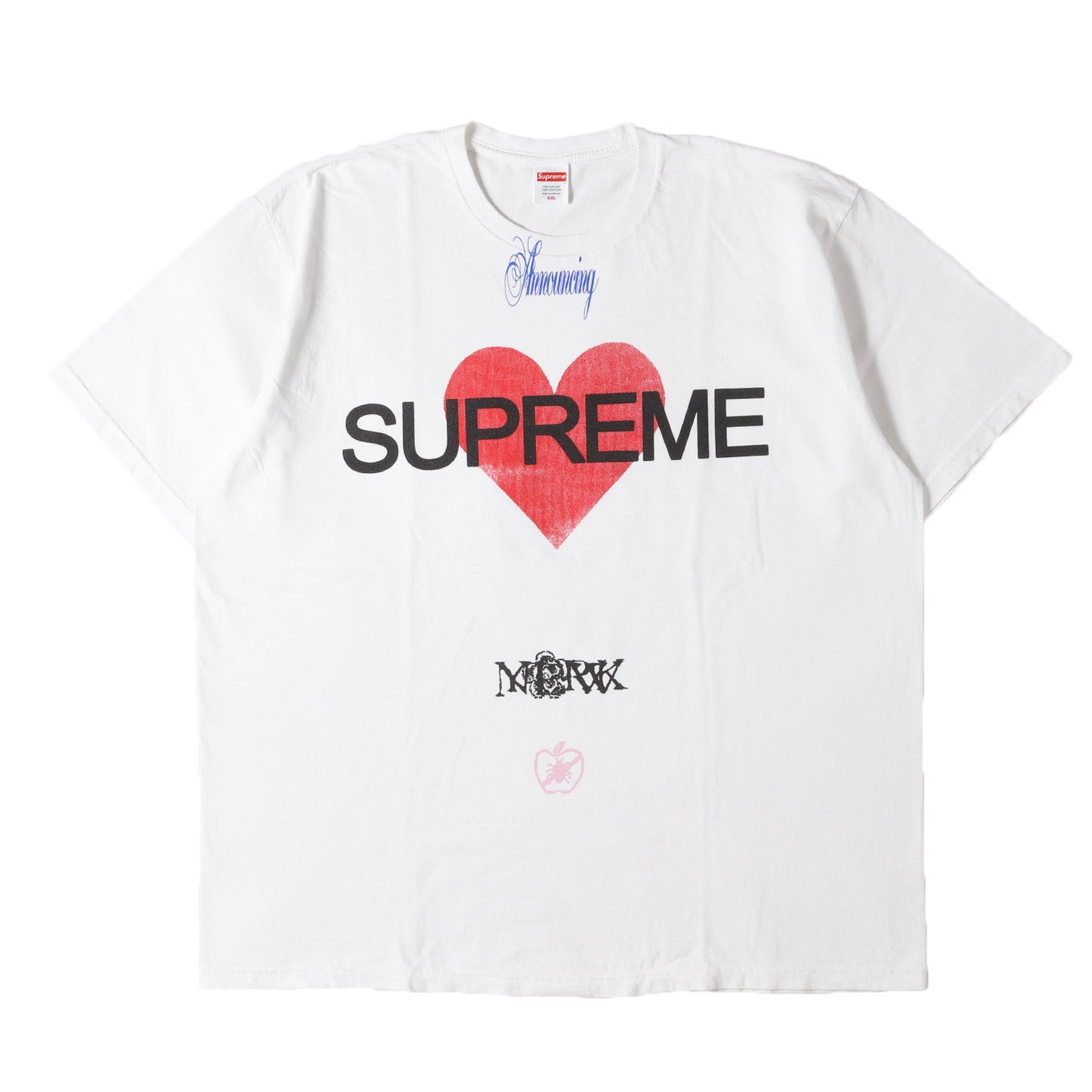 25SS ハート グラフィック Tシャツ(Announcing Tee)