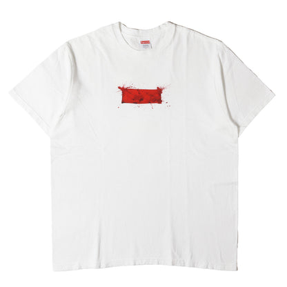 22SS ×Ralph Steadman ペンキ BOXロゴ Tシャツ(Box Logo Tee)