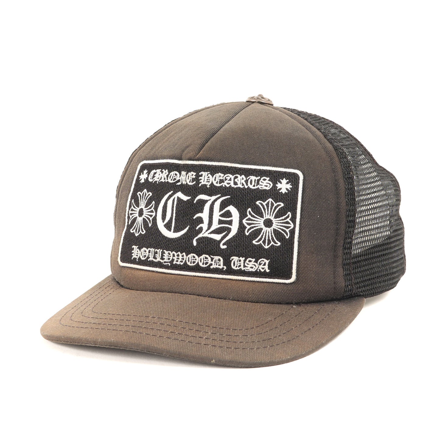 NEW CHワッペン トラッカーメッシュキャップ