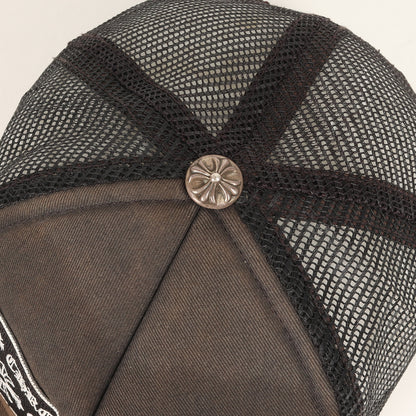 NEW CHワッペン トラッカーメッシュキャップ