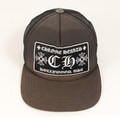 NEW CHワッペン トラッカーメッシュキャップ