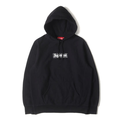 バンダナ BOXロゴ スウェットパーカー(Bandana Box Logo Hooded Sweatshirt)