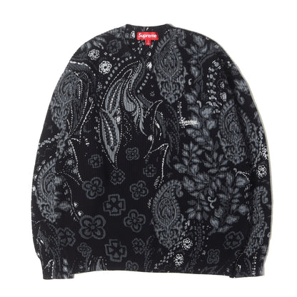 24SS ペイズリープリント ニット セーター(Printed Paisley Sweater)