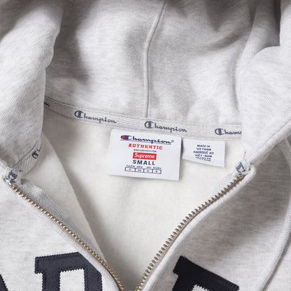 24SS ×Champion アーチロゴ ジップ スウェットパーカー(Zip Up Hooded Sweatshirt)