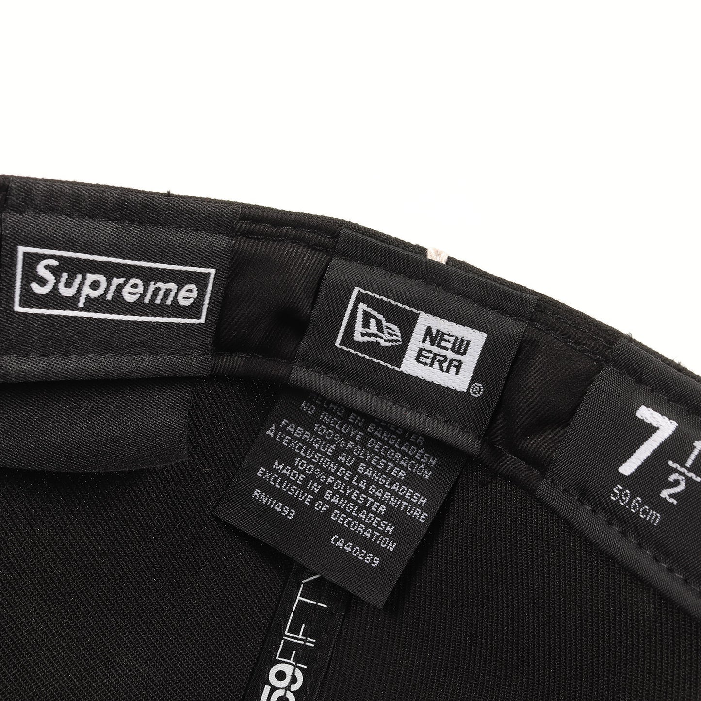 25SS ×NEW ERA スクリプトロゴ ベースボールキャップ(Piping Script Logo New Era)