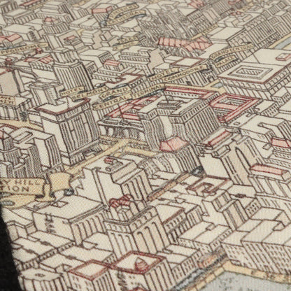 23AW シルク マップ切替し ニット カーディガン(Silk Map Cardigan)