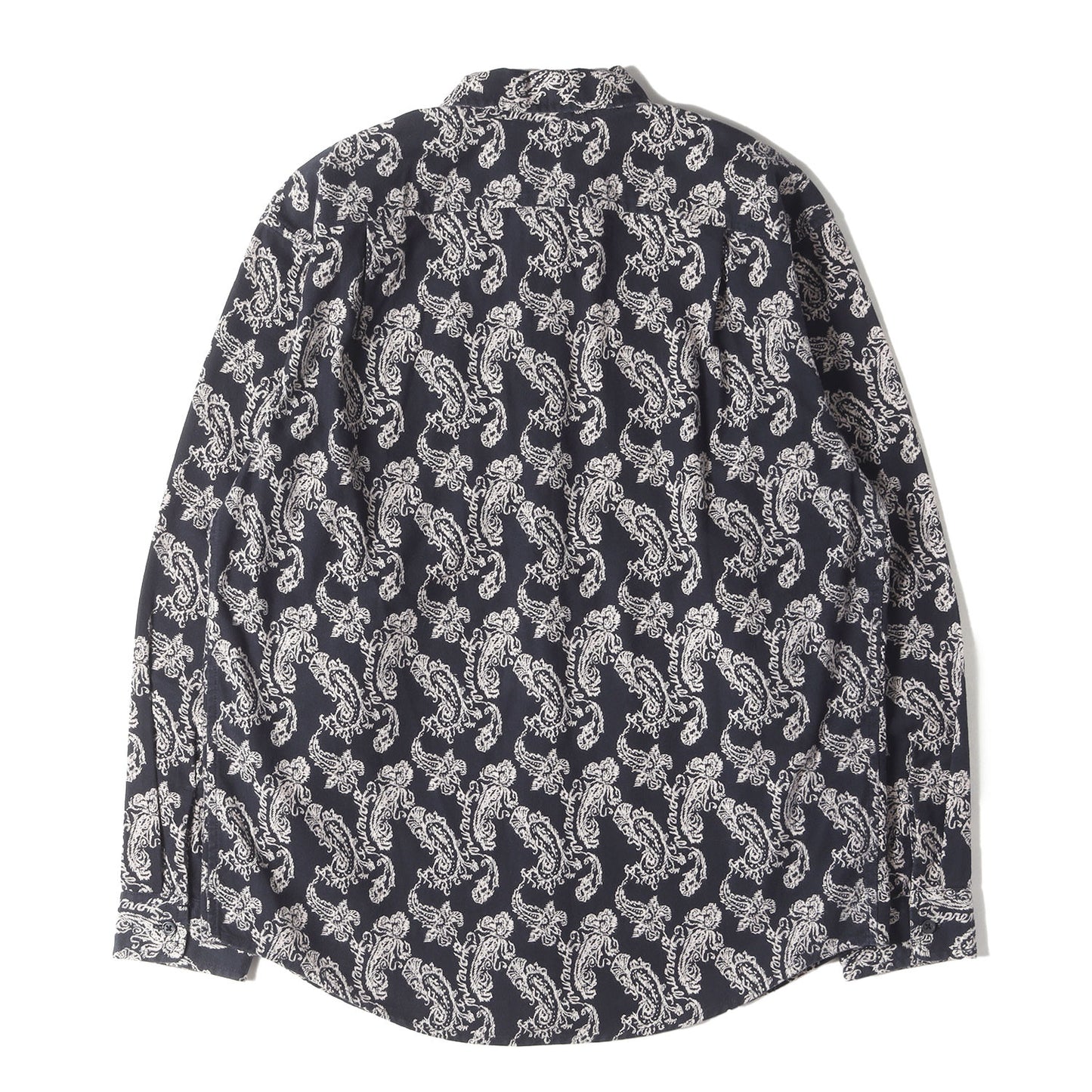 24AW ペイズリー柄 フランネルシャツ(Paisley Flannel Shirt)