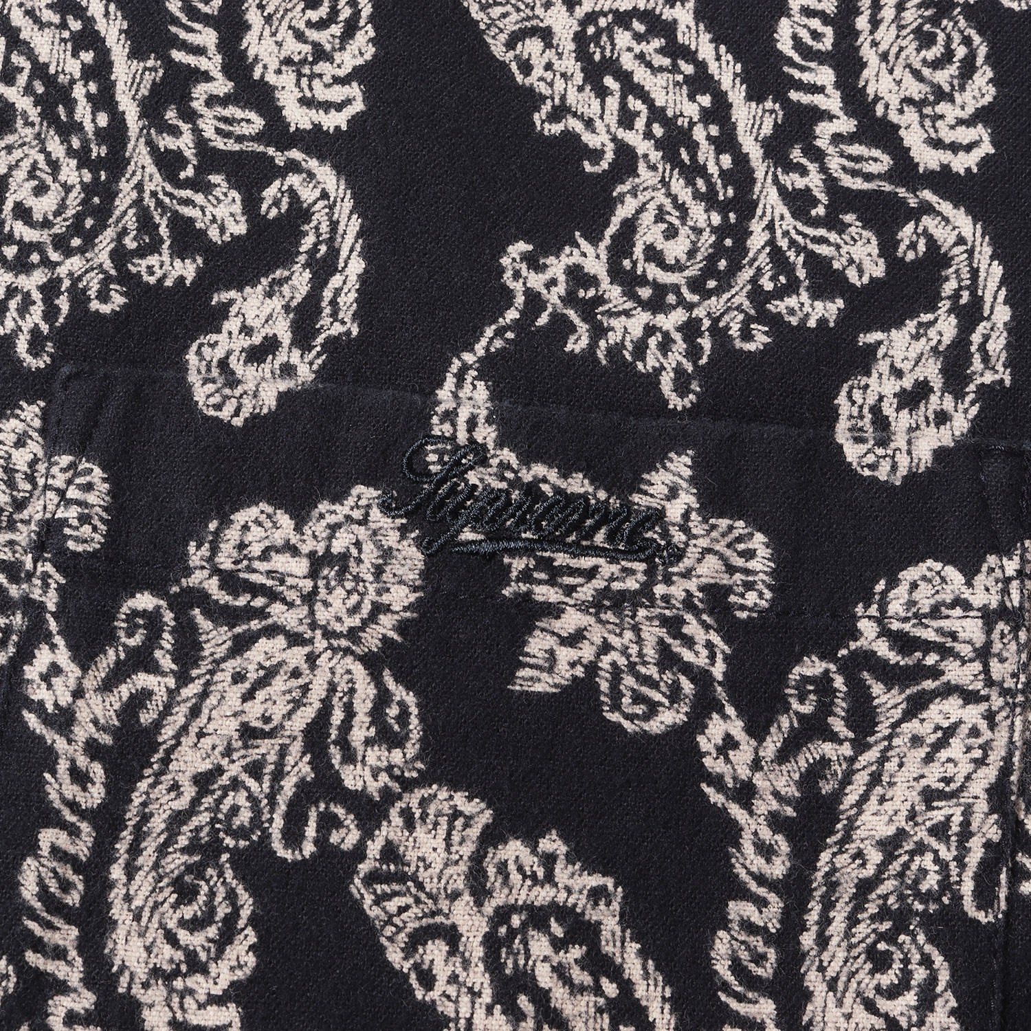 フランネルペイズリー柄プリント シャツ セール キングサイズ・オーガニックコットンフランネル