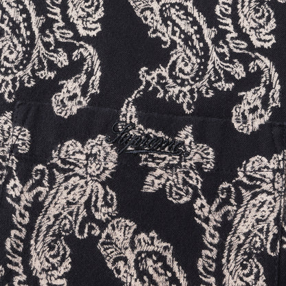 24AW ペイズリー柄 フランネルシャツ(Paisley Flannel Shirt)
