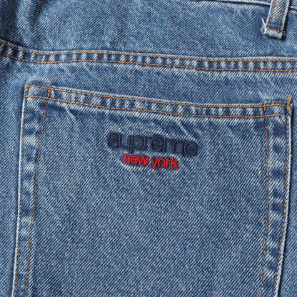23AW クラシックロゴ刺繍 バギー デニムパンツ(Baggy Jean)