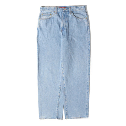 22AW クラシックロゴ刺繍 バギー デニムパンツ(Baggy Jean)