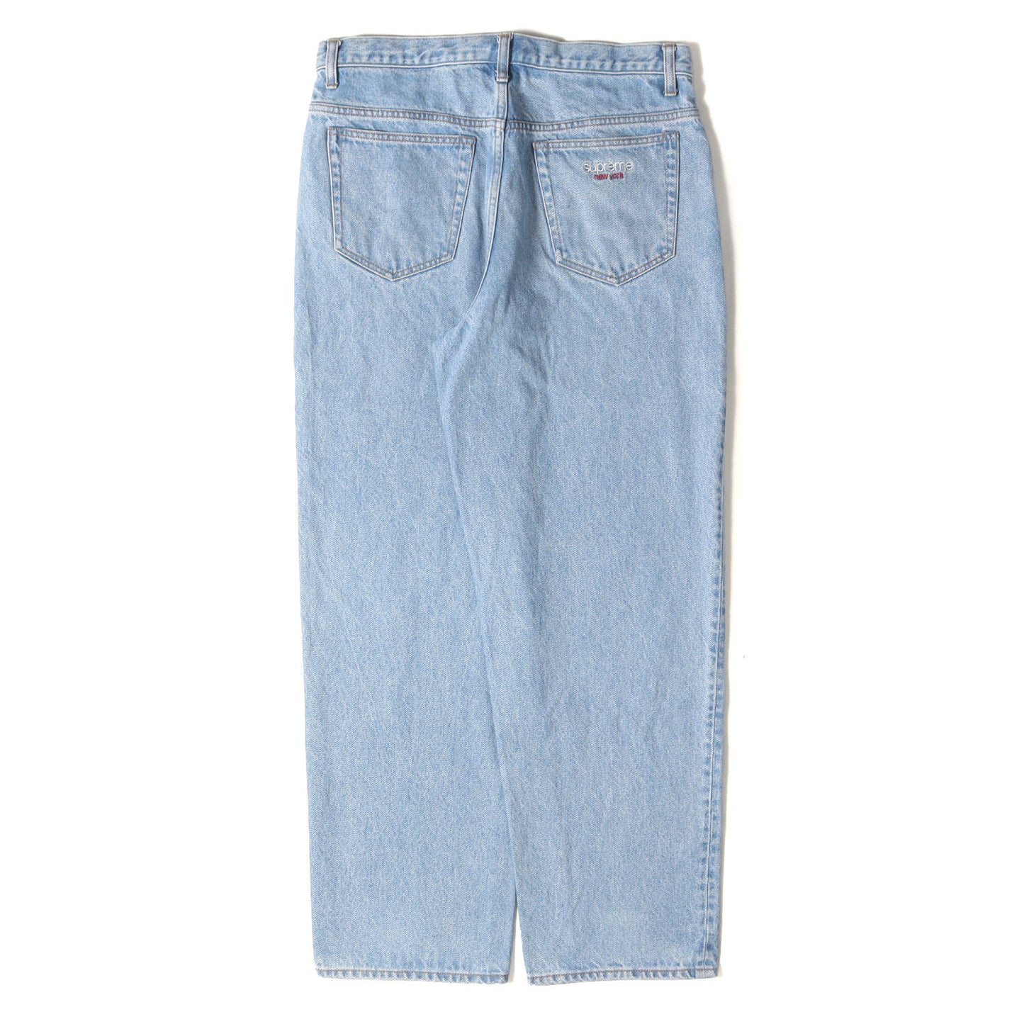 22AW クラシックロゴ刺繍 バギー デニムパンツ(Baggy Jean)