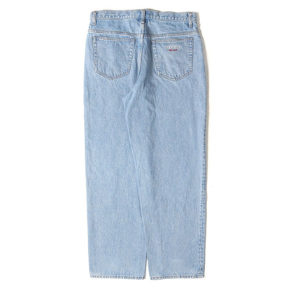 22AW クラシックロゴ刺繍 バギー デニムパンツ(Baggy Jean)