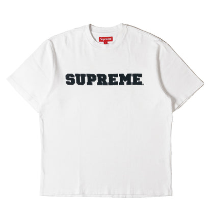 23AW カレッジ アップリケロゴ ヘビー Tシャツ (Collegiate S/S Top)
