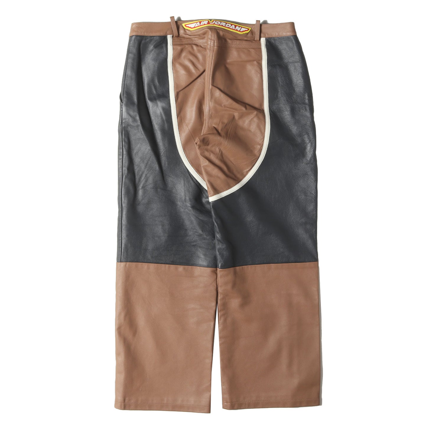 23SS ×Travis Scott / Cactus Jack JORDAN レザー モトクロス パンツ(W J SP TS MOTO PANT)