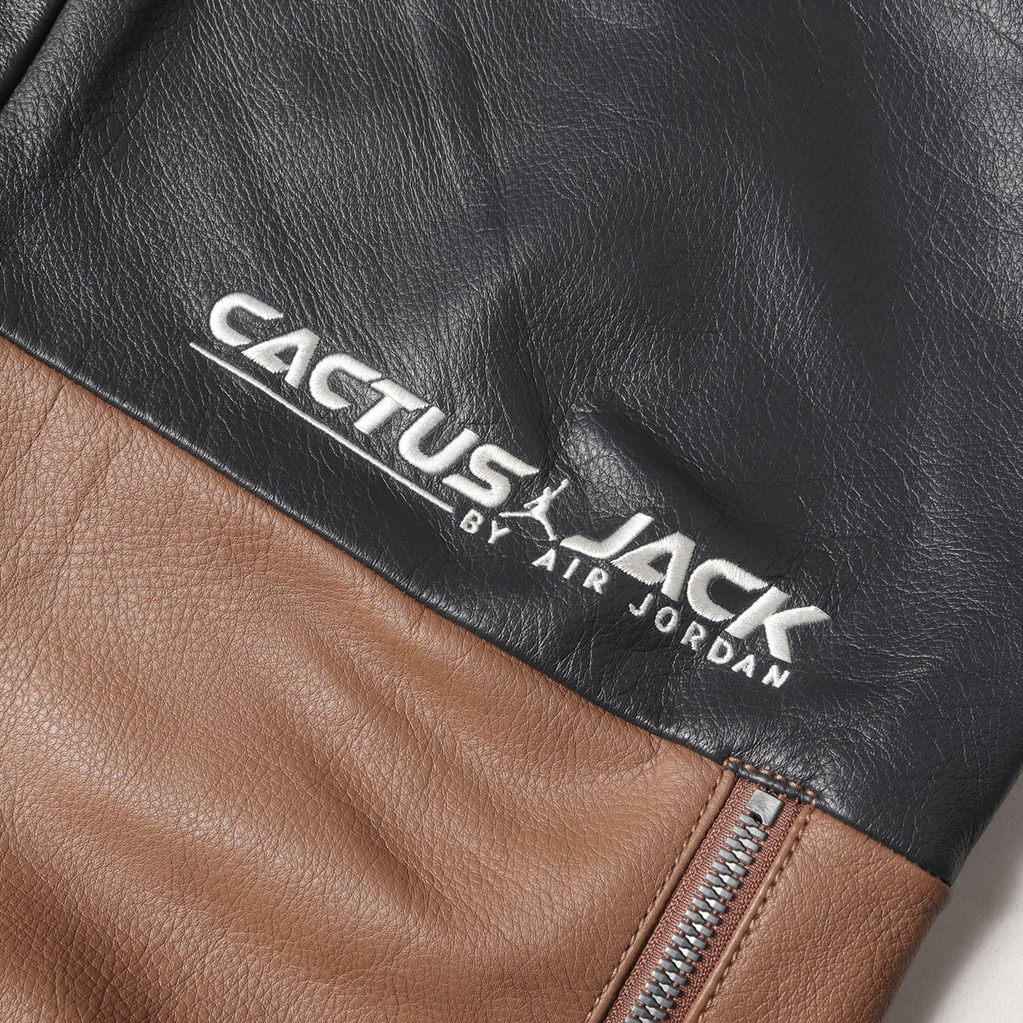 23SS ×Travis Scott / Cactus Jack JORDAN レザー モトクロス パンツ(W J SP TS MOTO PANT)