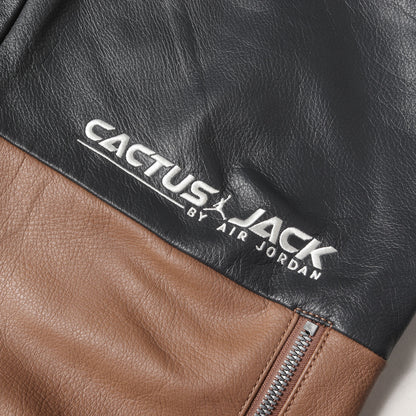 23SS ×Travis Scott / Cactus Jack JORDAN レザー モトクロス パンツ(W J SP TS MOTO PANT)