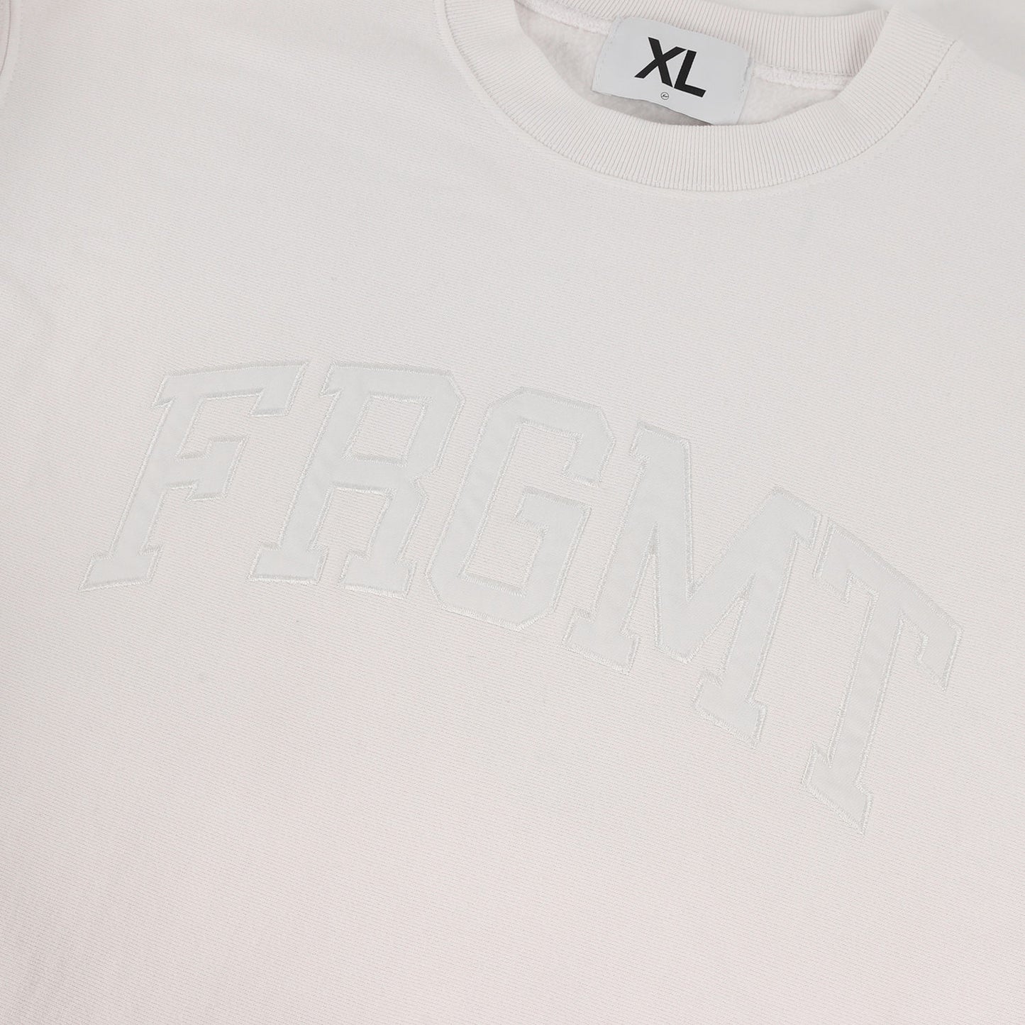 FRAGMENT UNIVERSITY リバースウィーブ クルーネック スウェット