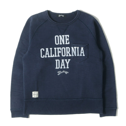 ポケット付き ヘビー クルーネック スウェット