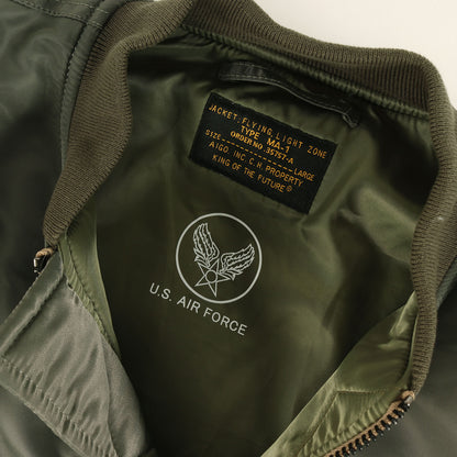 [最初期型 MIL-J-8279 復刻モデル] MA-1 ナイロンツイル フライトジャケット